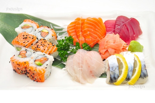 MT9 Assortiment de 12 sashimi, 6 las vegas